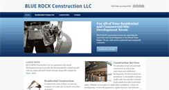 Desktop Screenshot of bluerockconstruction.net